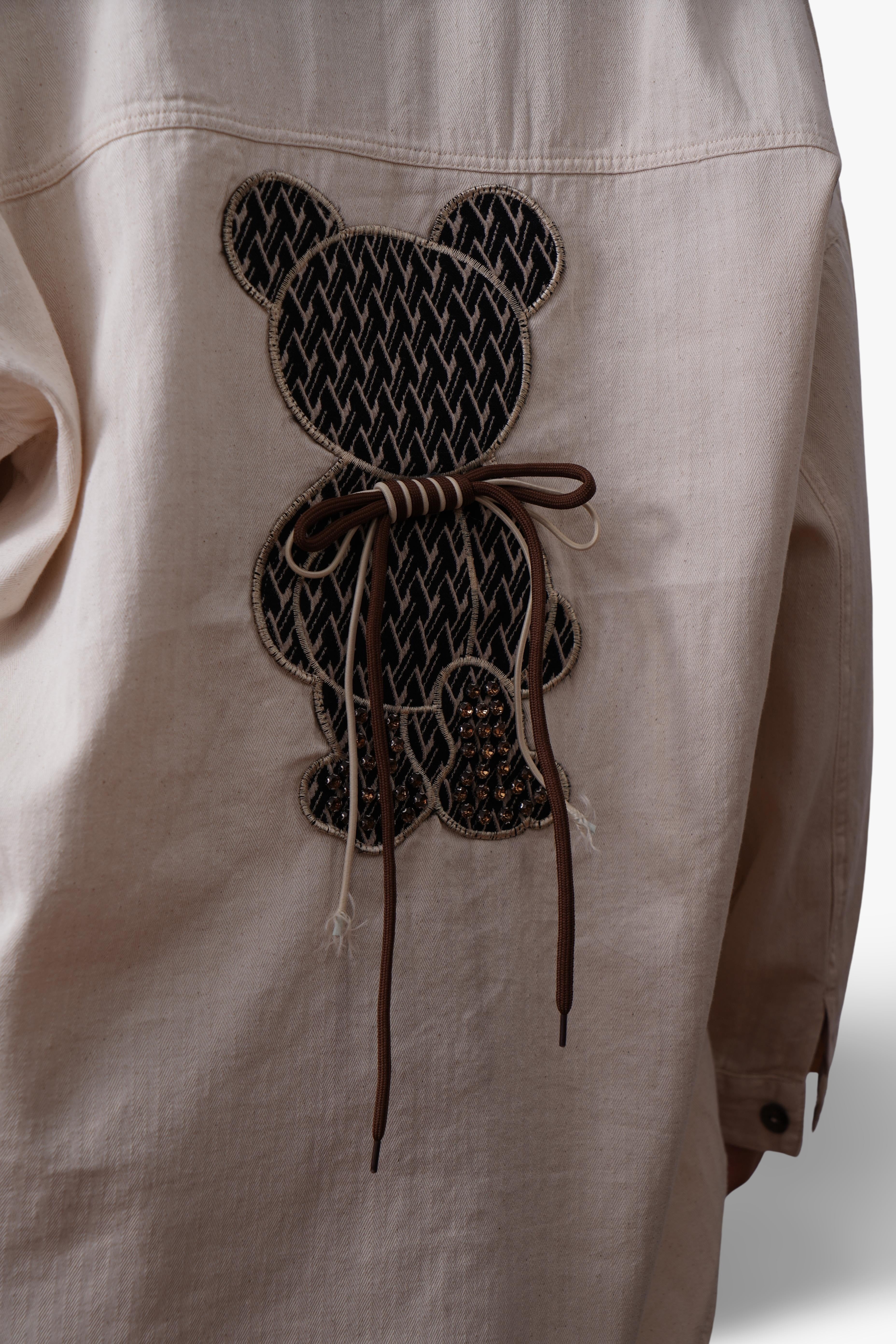 Teddy Back-Tie Chemise